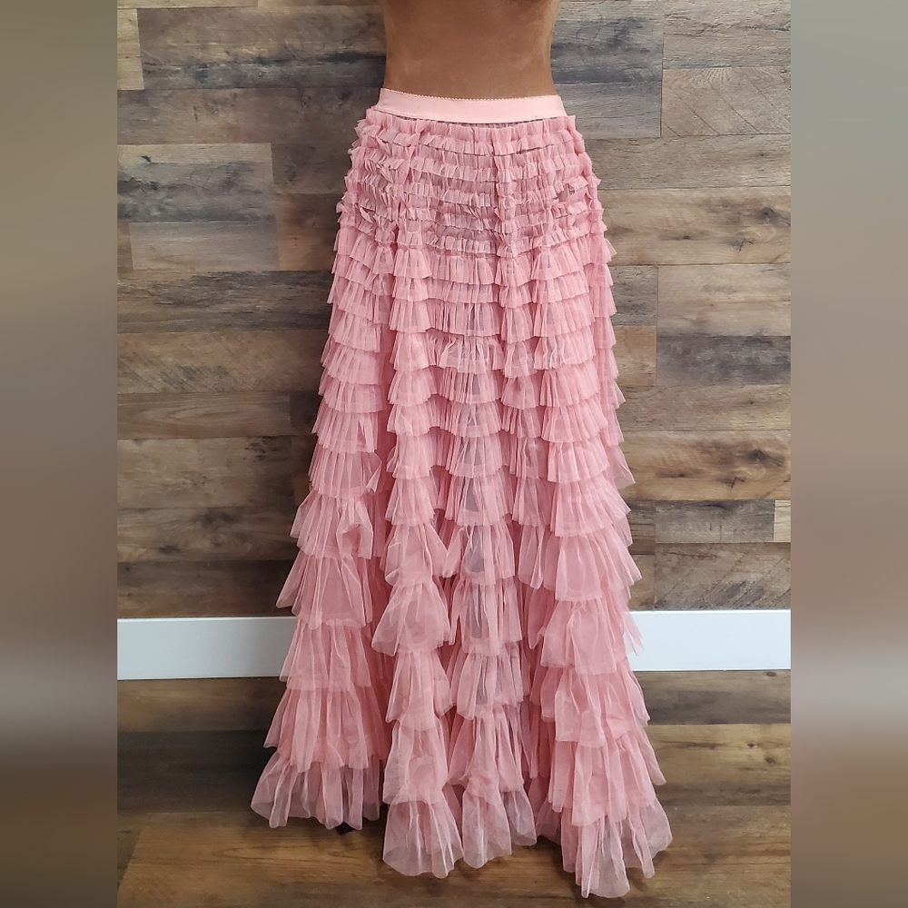 Nwt Free People Return Of The Ruffle Maxi Slip - Picture 3 of 5